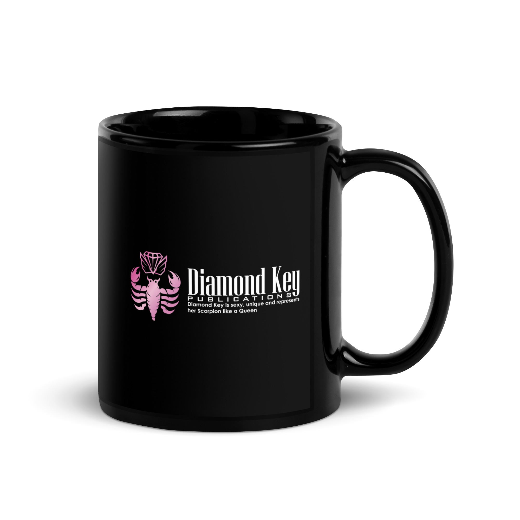Diamond Key Ceramic Mug