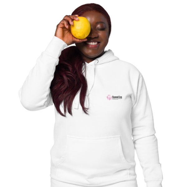 Diamond Key White Hoodie - Image 2